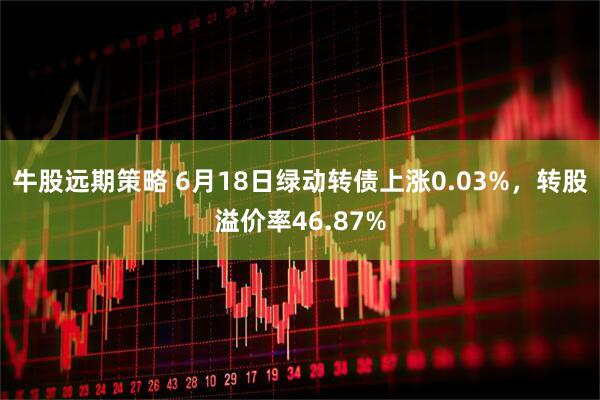 牛股远期策略 6月18日绿动转债上涨0.03%，转股溢价率46.87%