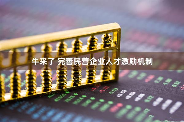 牛来了 完善民营企业人才激励机制