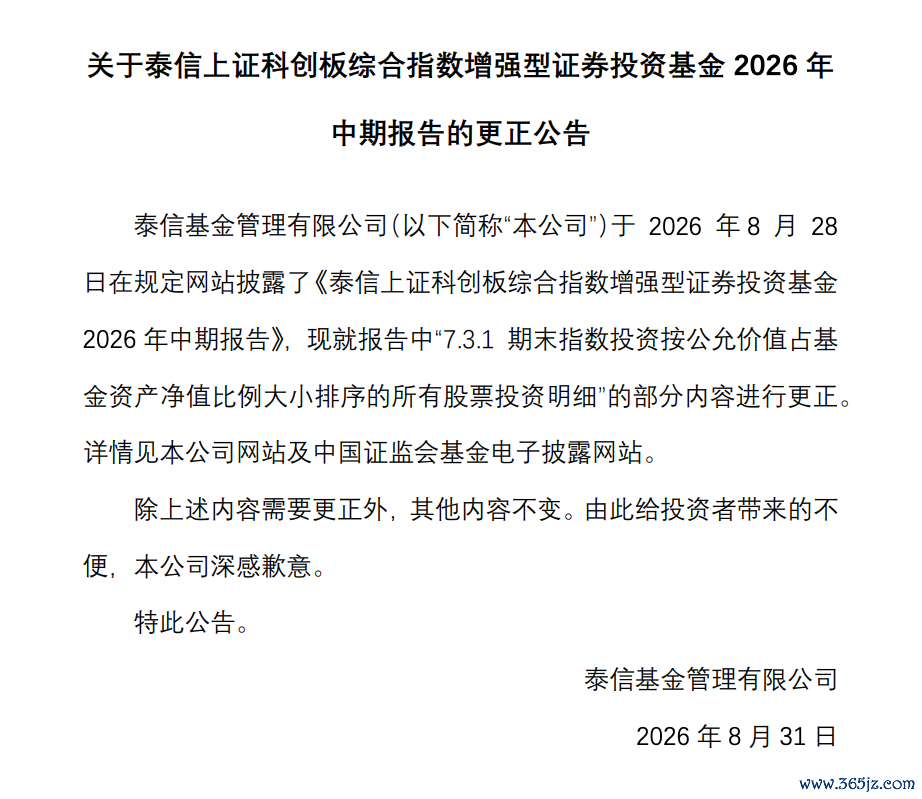 来源：基金公告